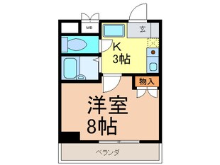 ヒルズ千種の物件間取画像